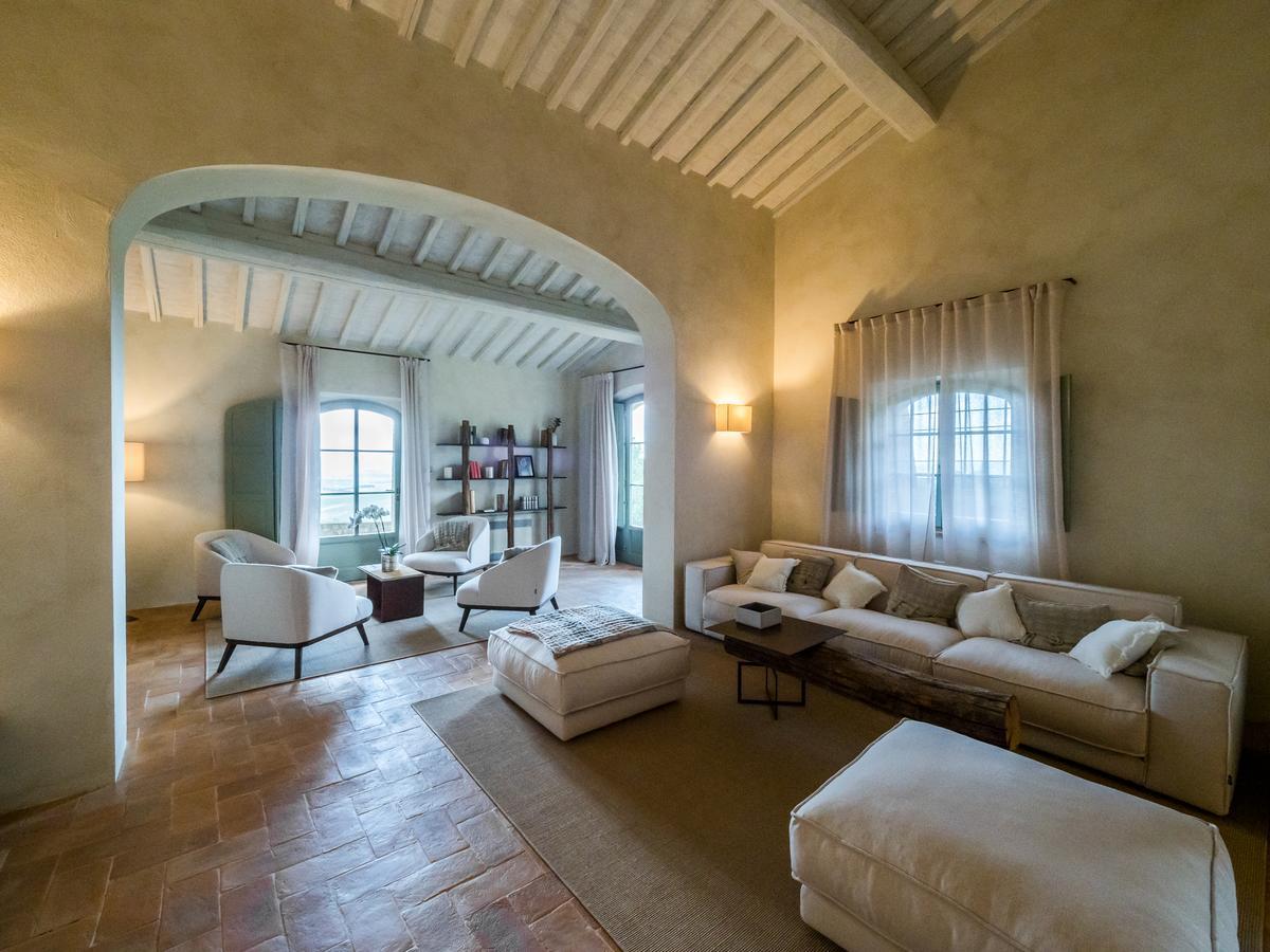 Argiano Dimore Wine Relais Buitenkant foto